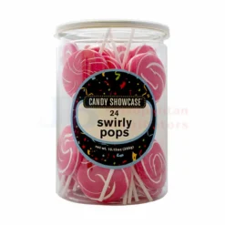 12G SWIRLY LOLLIPOP PINK & WHITE