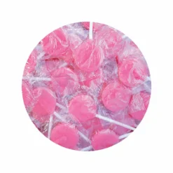 1KG LOLLILAND PINK FLAT POPS BAG