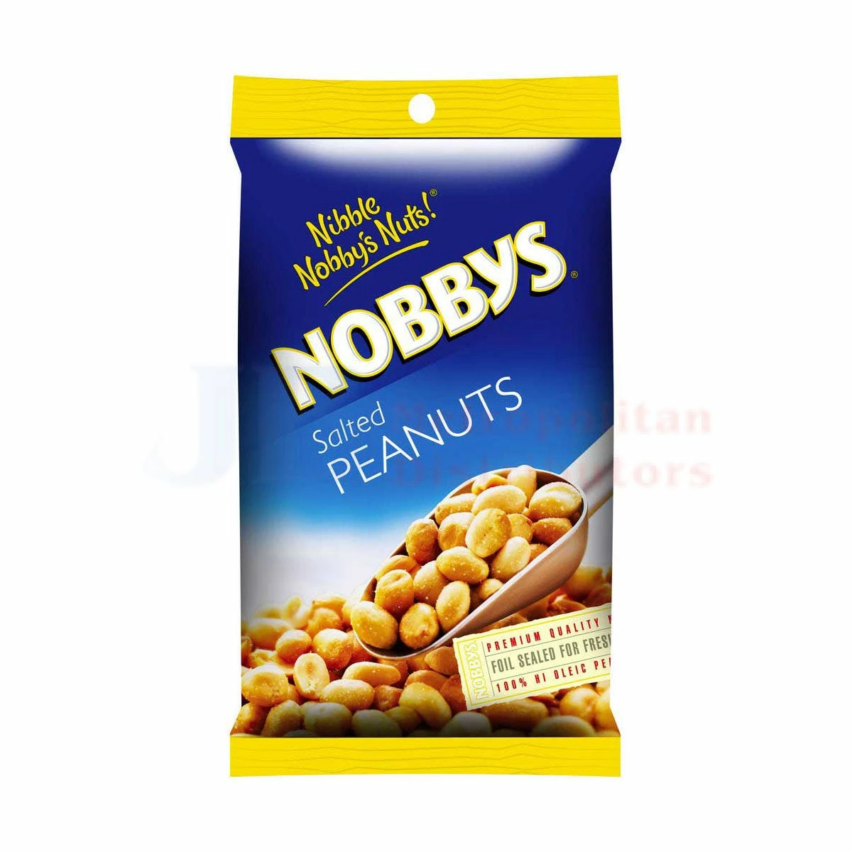 375G NOBBY'S SALTED PEANUTS 1 375G NOBBY'S SALTED PEANUTS