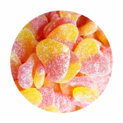 1KG SOUR PEACH HEARTS