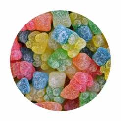 1KG SOUR GUMMI BEARS BAG