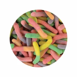1KG SOUR WORMS BAG