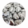 500G CHOC HEARTS SILVER FOIL