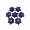 1KG CHOC STARS PURPLE FOIL