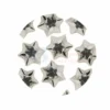 1KG CHOC STARS SILVER FOIL