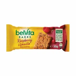 30G BELVITA BAKES RASPBERRY & VANILLA WITH CRANBERRY