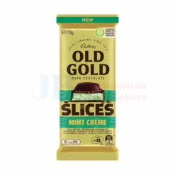 170G CADBURY OLD GOLD SLICES MINT CREME