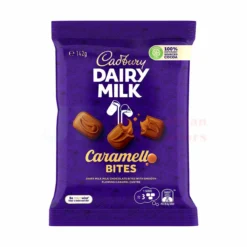 142G CADBURY DAIRY MILK CARAMELLO BITES