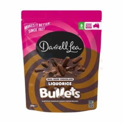 204G DARRELL LEA DARK CHOCOLATE LIQUORICE BULLETS