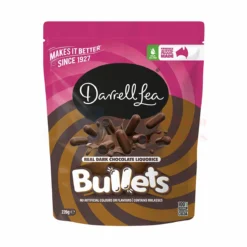 226G DARRELL LEA DARK CHOCOLATE LIQUORICE BULLETS