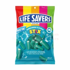 200G LIFESAVERS STIX BUBBLEGUM FLAVOUR