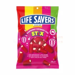 200G LIFESAVERS STIX RASPBERRY SHERBERT FIZZ