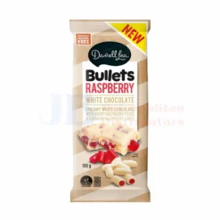 180G DARRELL LEA BULLETS RASPBERRY WHITE CHOCOLATE BLOCK