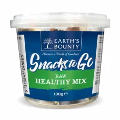130G EARTH'S BOUNTY SNACKS TO GO RAW HEALTHY MIX
