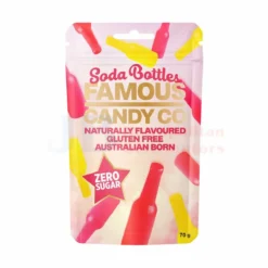 FAMOUS CANDY CO SUGAR FREE SODA BOTTLES
