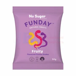 50G FUNDAY FRUITY GUMMY SNAKES