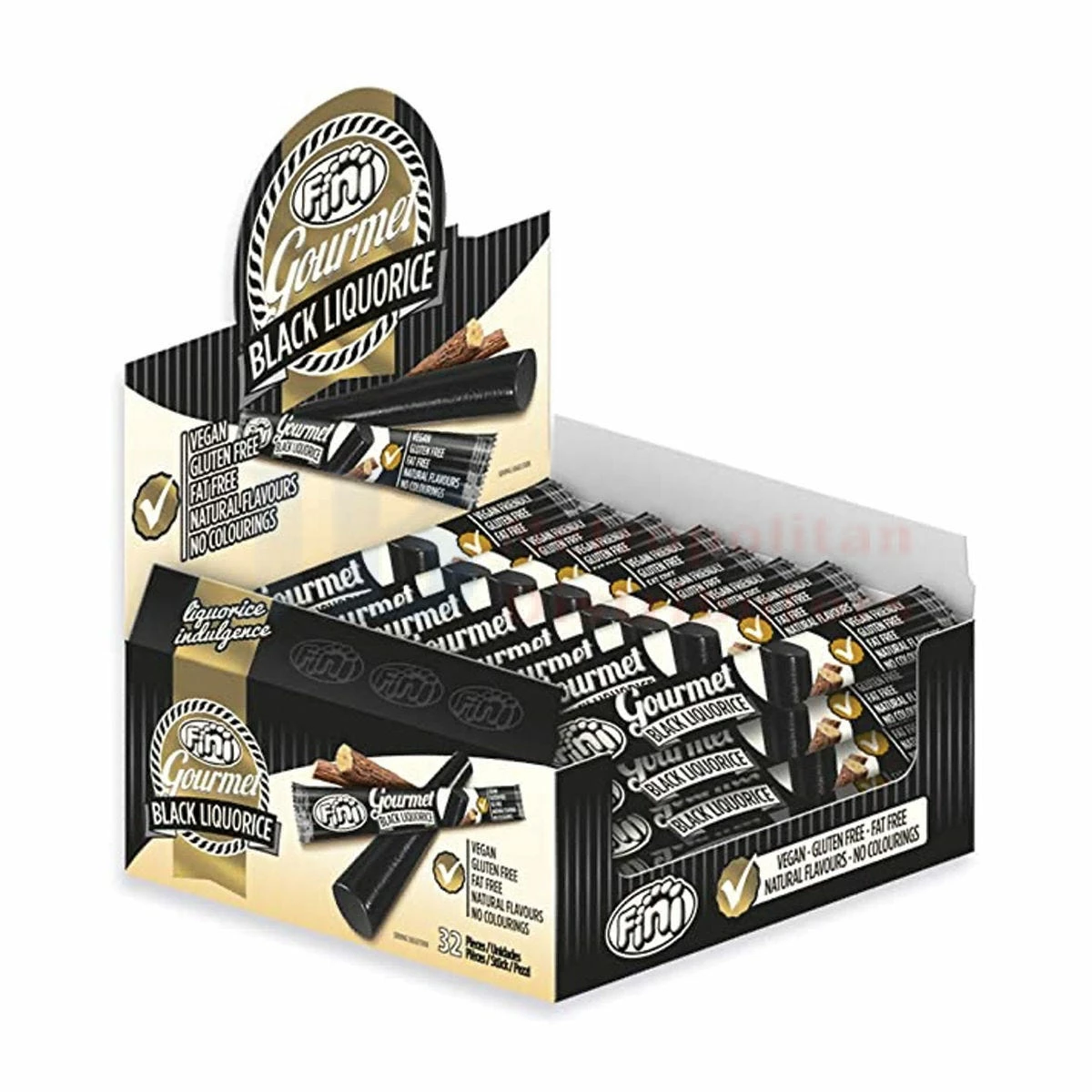 32G FINI GOURMET BLACK LIQUORICE 1 32G FINI GOURMET BLACK LIQUORICE