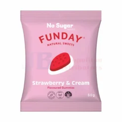 50G FUNDAY GUMMIES STRAWBERRY & CREAM