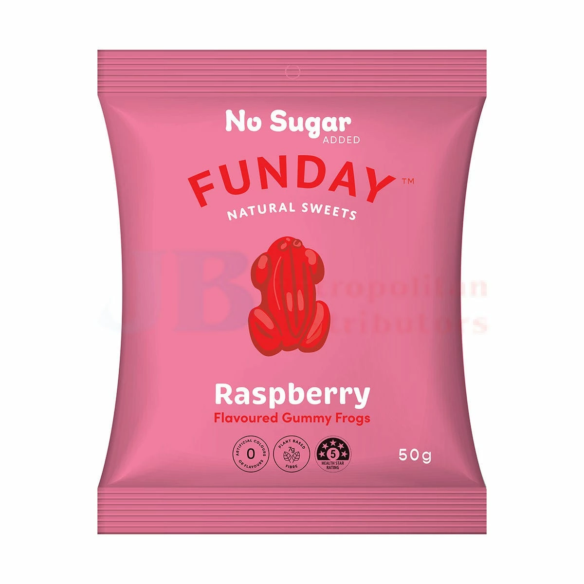 50G FUNDAY RASPBERRY GUMMY FROGS 1 50G FUNDAY RASPBERRY GUMMY FROGS