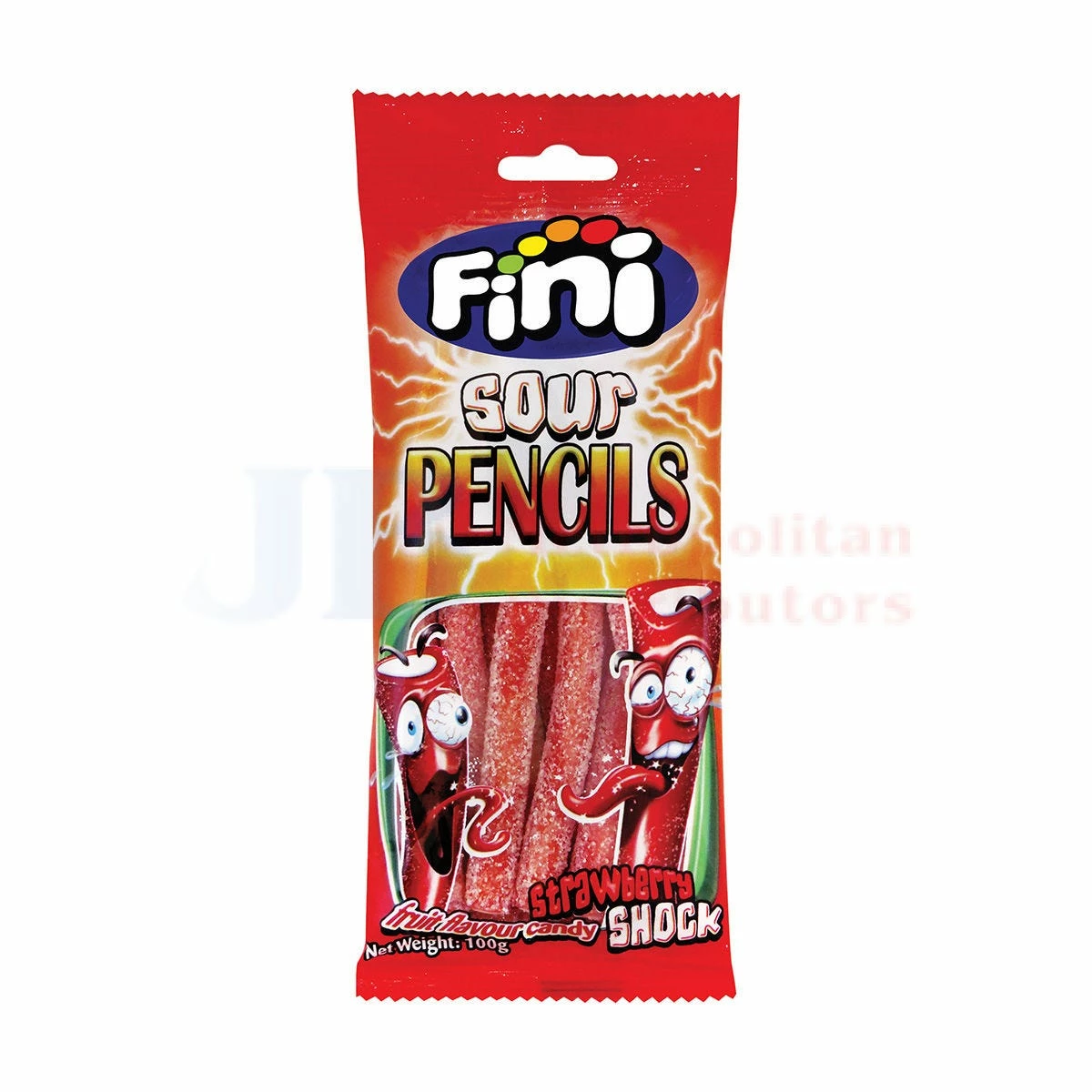 100G FINI SOUR STRAWBERRY PENCIL 1 100G FINI SOUR STRAWBERRY PENCIL
