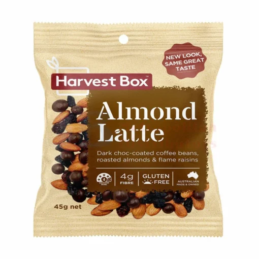 45G HARVEST BOX ALMOND LATTE -GummyJoy Shop HBAL 1