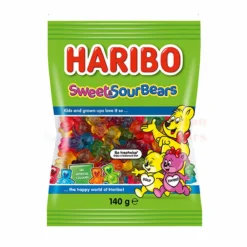 140G HARIBO SWEET AND SOUR BEARS