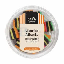 200G JC'S LICORICE ALLSORTS