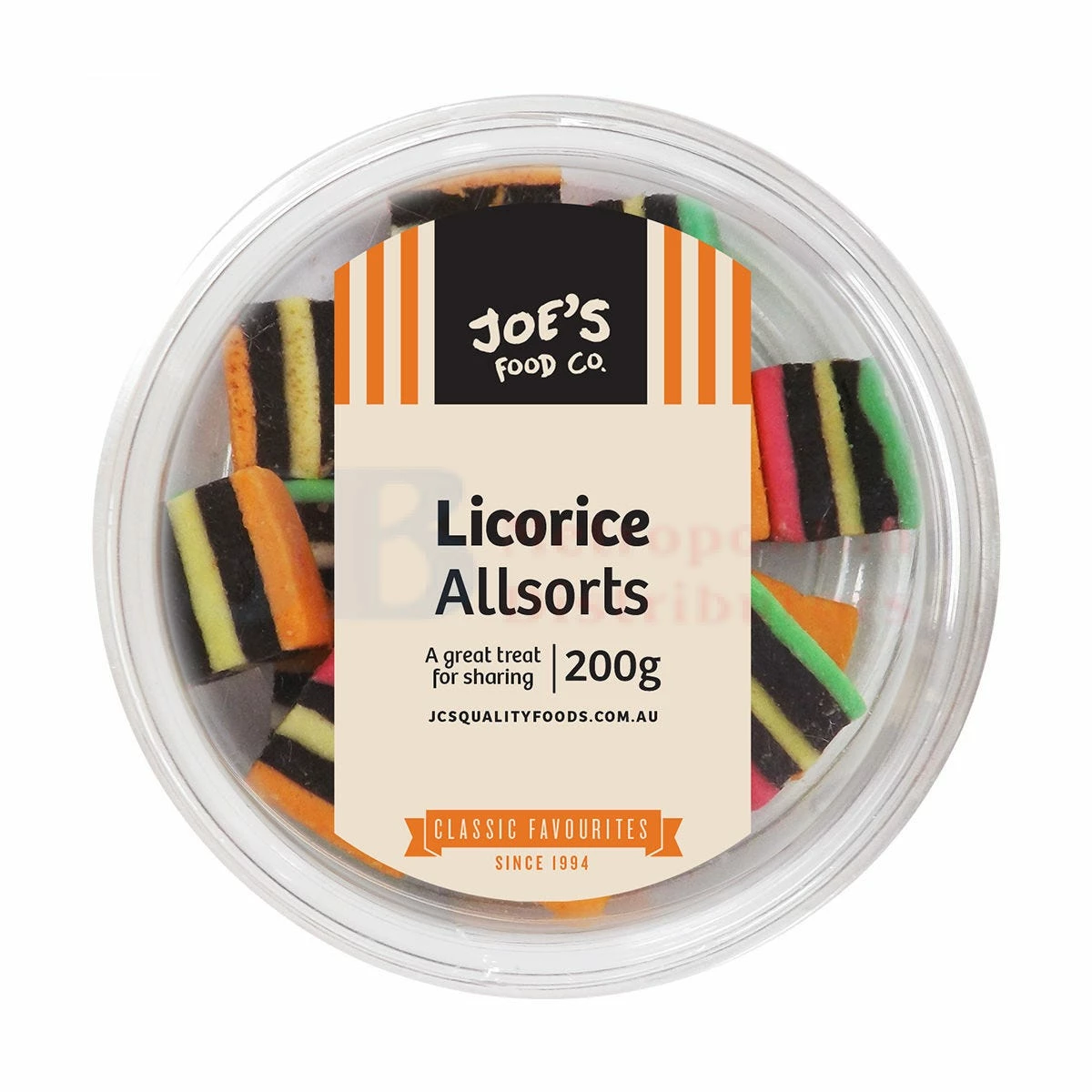 200G JC'S LICORICE ALLSORTS 1 200G JC'S LICORICE ALLSORTS