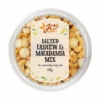 175G JC'S MACADAMIA & SALTED CASHEWS