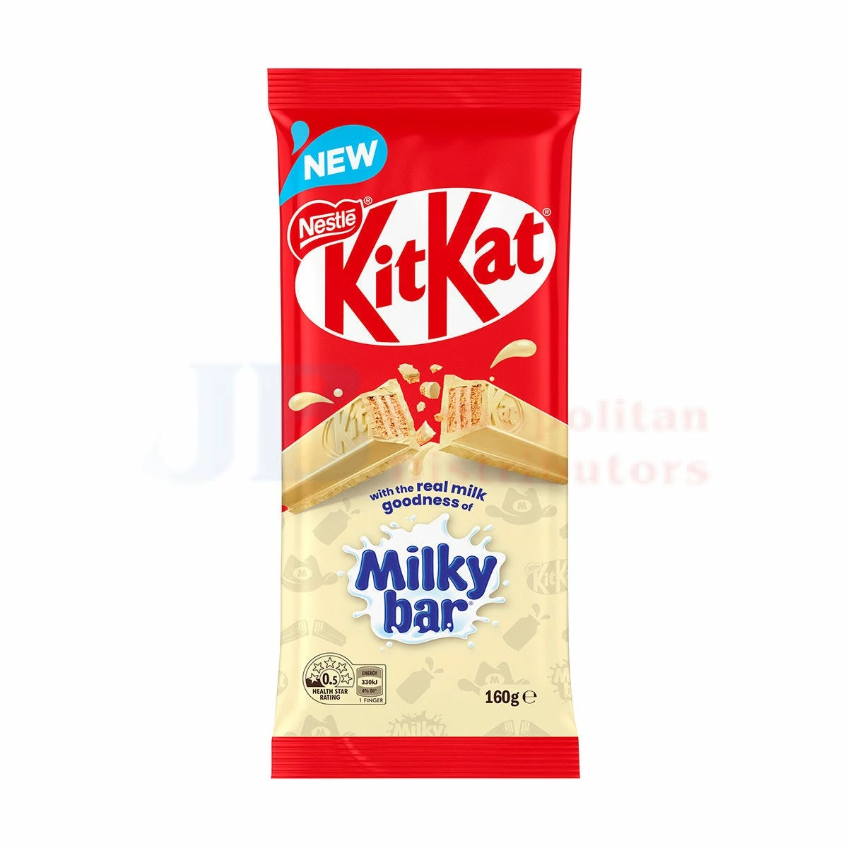 160G KIT KAT WITH MILKY BAR BLOCK 1 160G KIT KAT WITH MILKY BAR BLOCK