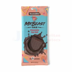 60G FEASTABLES MR BEAST BAR CHOCOLATE SEA SALT