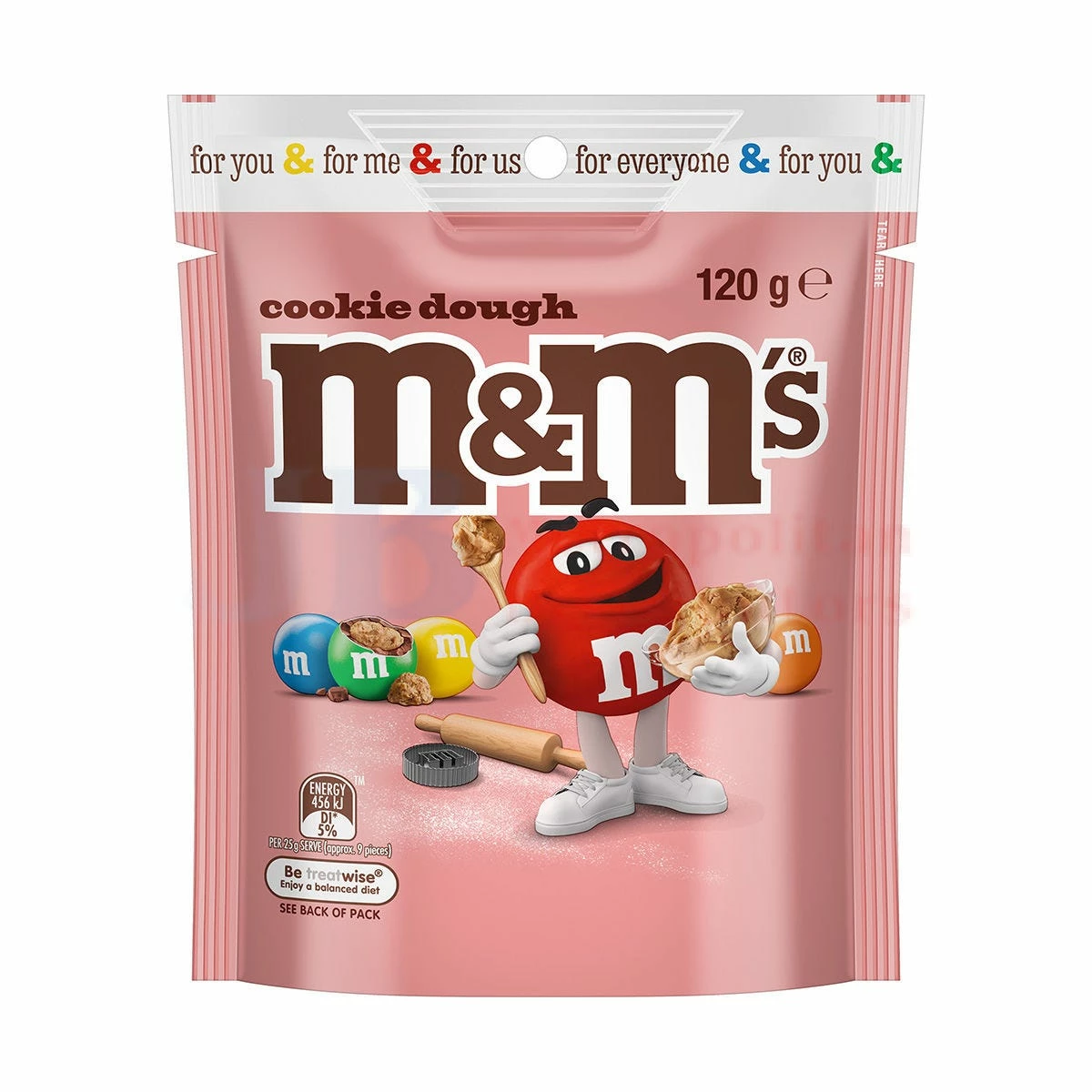 120G M & M'S COOKIE DOUGH 1 120G M & M'S COOKIE DOUGH