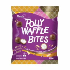 125G MENZ POLLY WAFFLE BITES