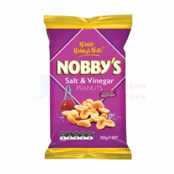 350G NOBBY'S SALT & VINEGAR PEANUTS