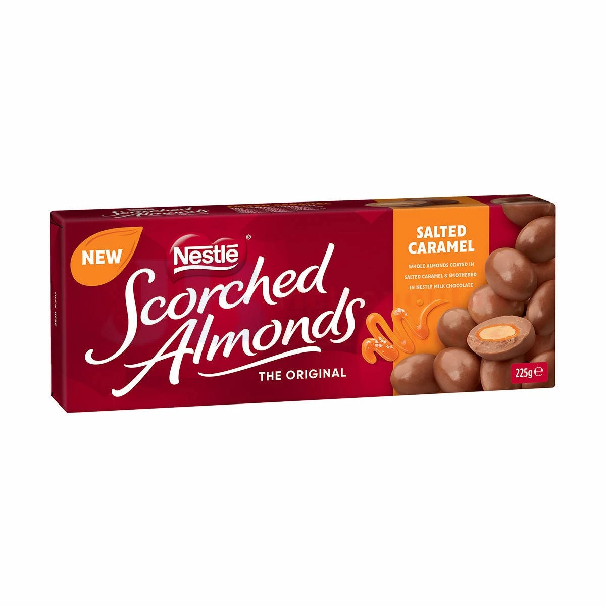 225G NESTLE SCORCHED ALMONDS SALTED CARAMEL 1 225G NESTLE SCORCHED ALMONDS SALTED CARAMEL