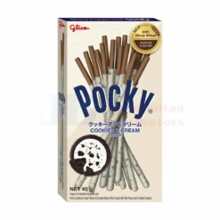 40G GLICO POCKY STICK COOKIES N CREAM BISCUITS
