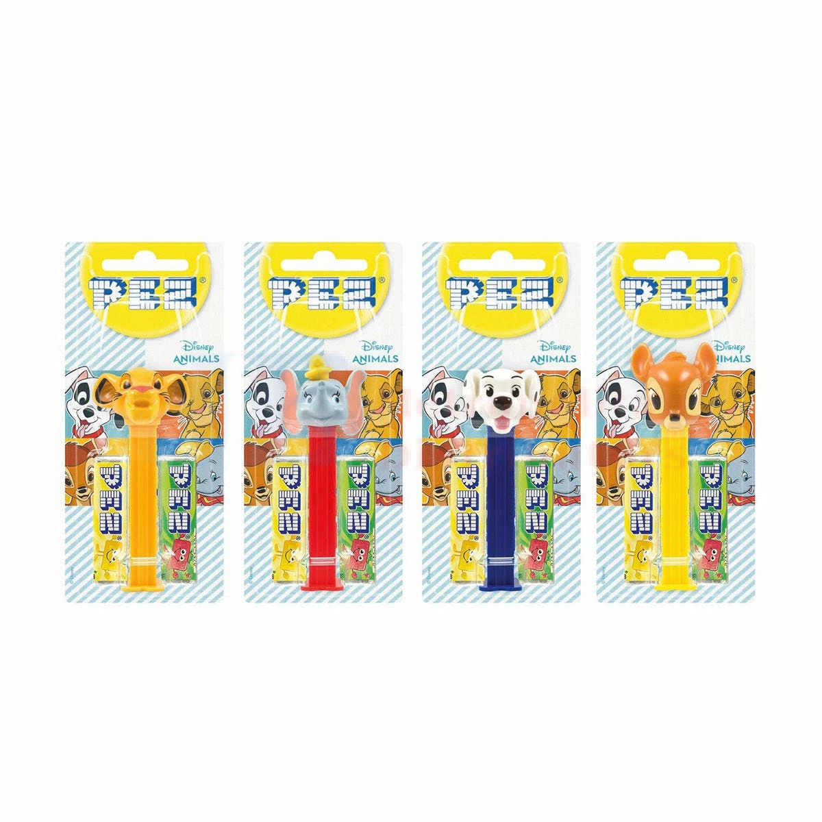 17G PEZ DISPENSERS DISNEY ANIMALS 1 17G PEZ DISPENSERS DISNEY ANIMALS