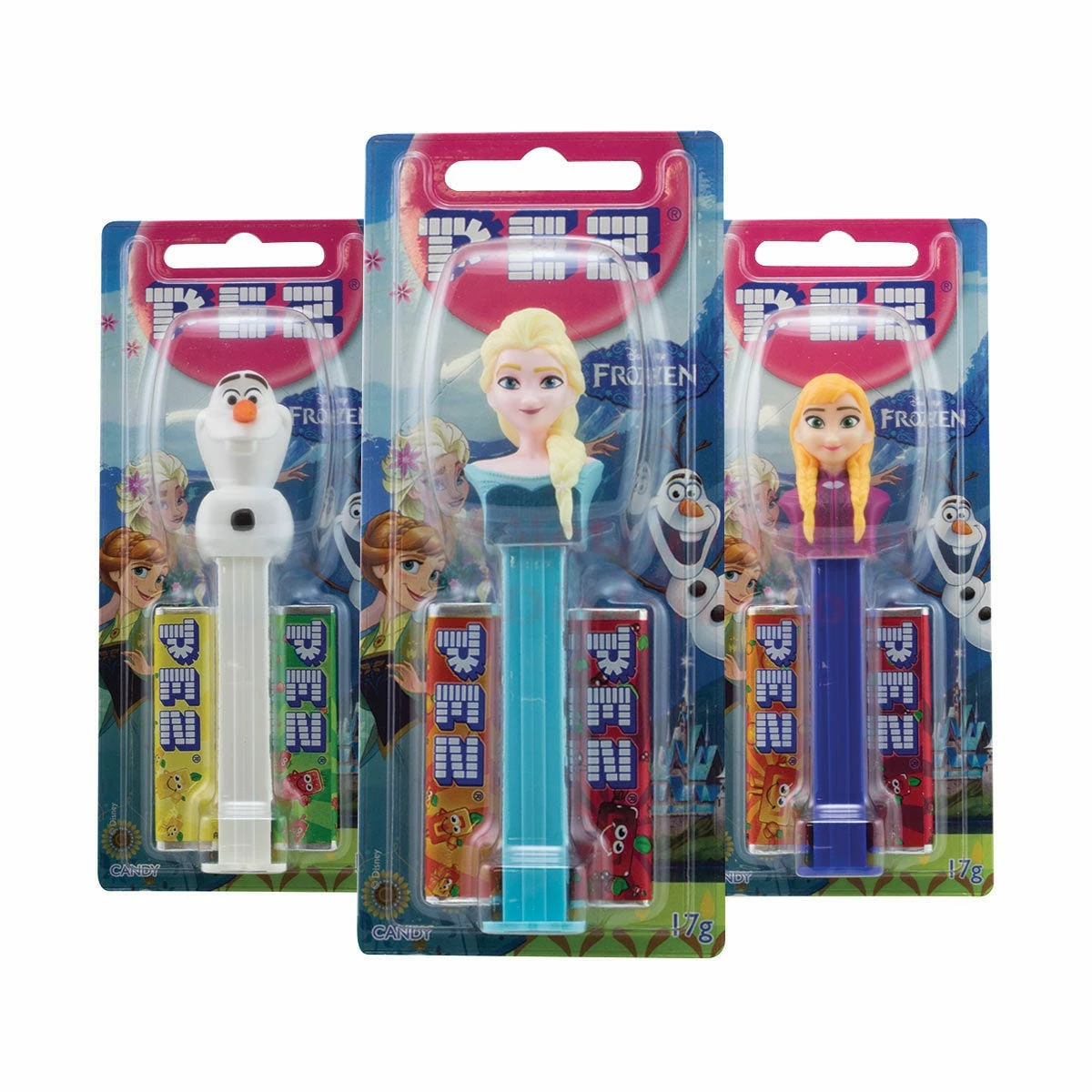 17G PEZ DISPENSER FROZEN 1 17G PEZ DISPENSER FROZEN