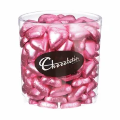 1KG CHOCOLATIER PINK HEART TUBS