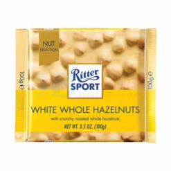 100G RITTER SPORT WHITE WHOLE HAZELNUT