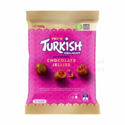 140G FRY'S TURKISH DELIGHT CHOC JELLIES BITES