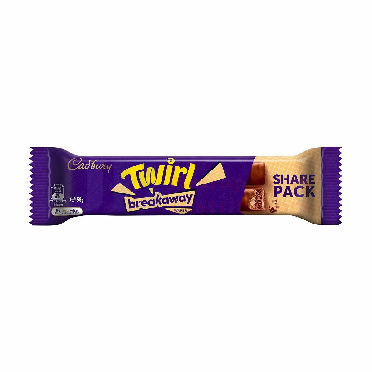 58GCADBURY TWIRL BREAKAWAY KINGSIZE 1 58GCADBURY TWIRL BREAKAWAY KINGSIZE