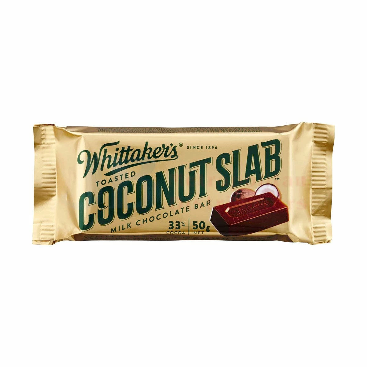 50G WHITTAKERS COCONUT SLAB 1 50G WHITTAKERS COCONUT SLAB