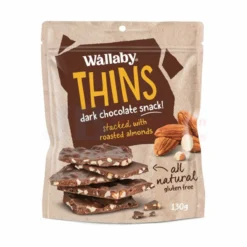 130G WALLABY THINS ALMOND